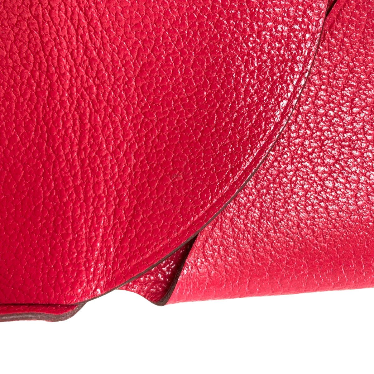 Hermes Calvi Duo Rose Silver Card Case Chevre Sham Kira — view 9