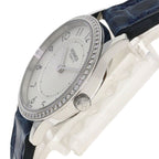 Hermes Slim Diamond Watch SS Leather — view 5
