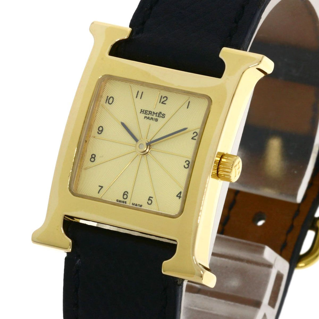 Hermes Watch Wristwatch Leather — view 3