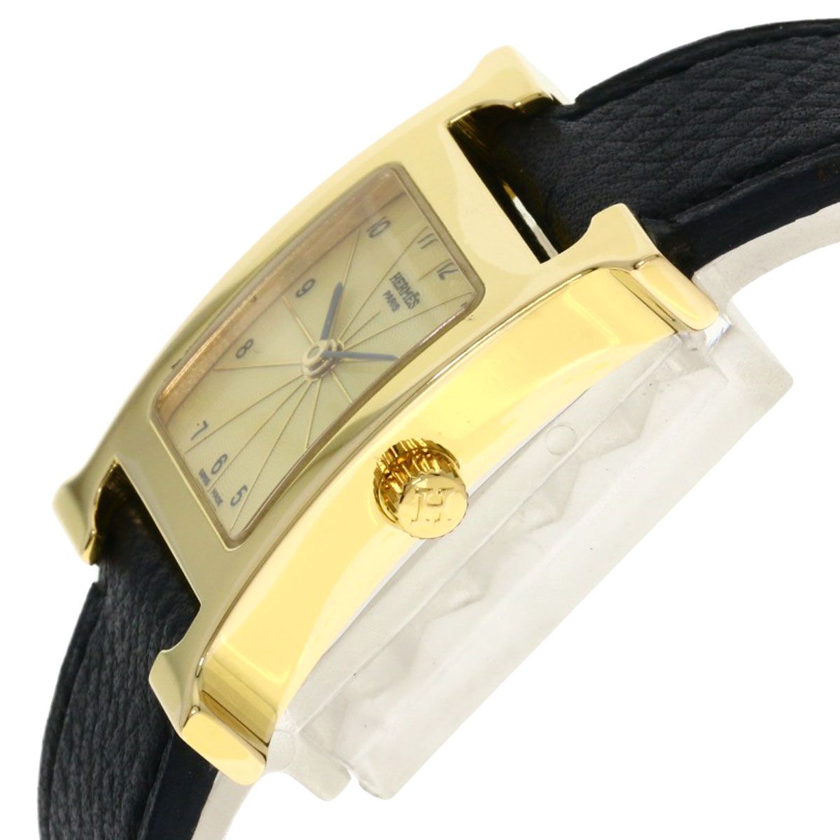 Hermes Watch Wristwatch Leather — view 5