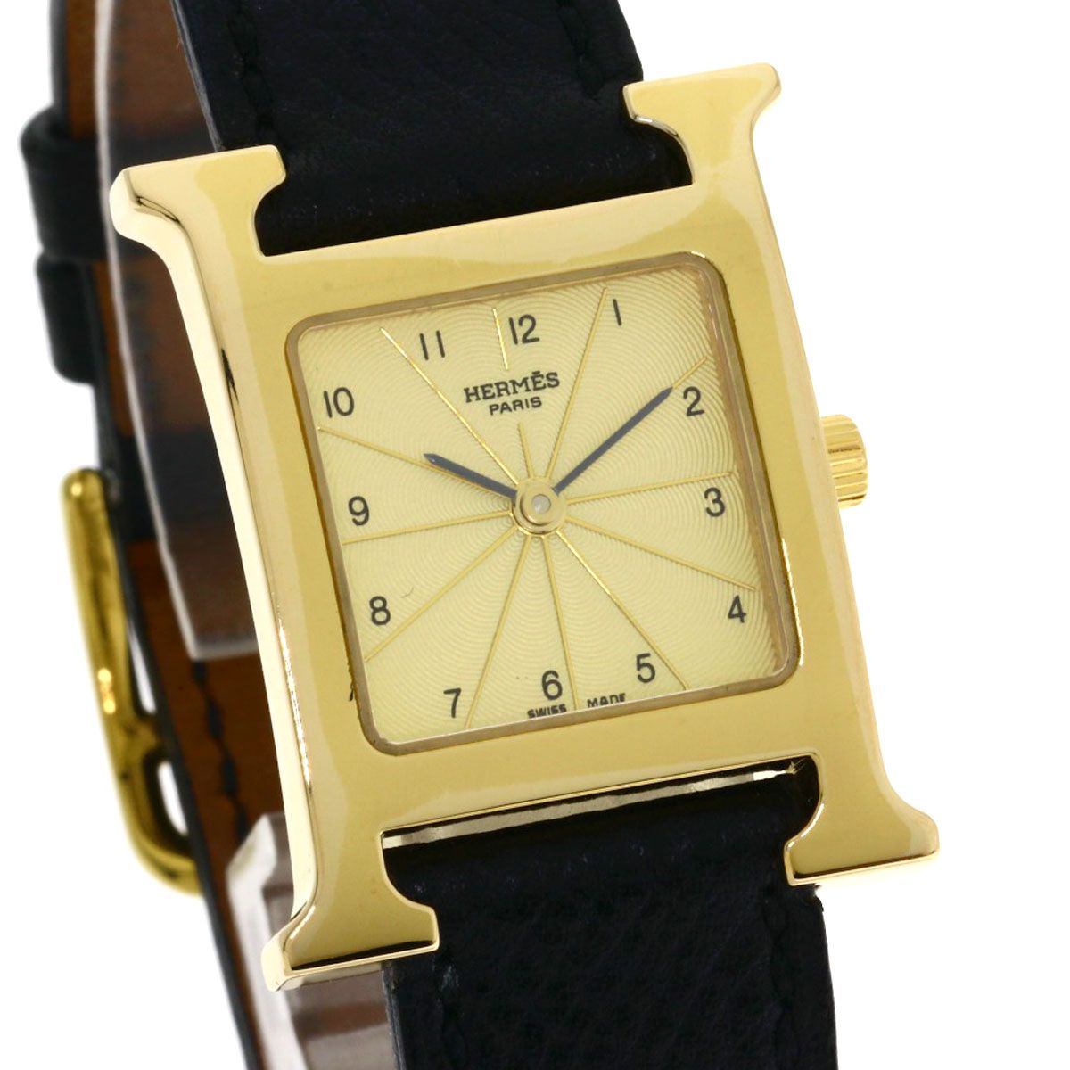 Hermes Watch Wristwatch Leather — view 4