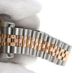 Rolex Datejust Diamond Watch SS Pink Gold 18k — view 9