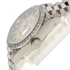 Rolex Datejust Diamond Watch 18k White Gold — view 5
