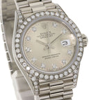 Rolex Datejust Diamond Watch 18k White Gold — view 4