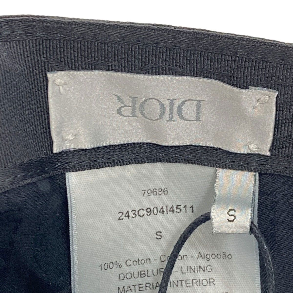 Dior Logo Hat Cotton — view 6