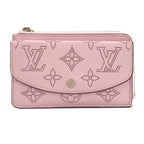 Louis Vuitton Card Holder Recto Verso Case Mahina Leather