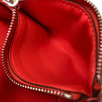 Hermes Avec Soie Silver Bifold Wallet Silk — view 6