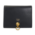 Fendi Logo Bifold Wallet Leather