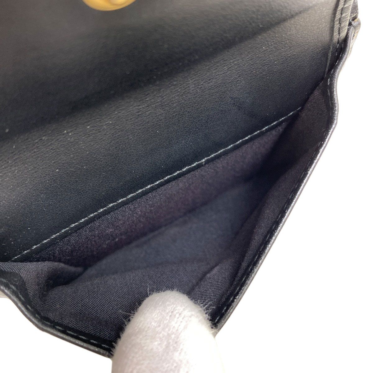 Fendi Logo Bifold Wallet Leather — view 6