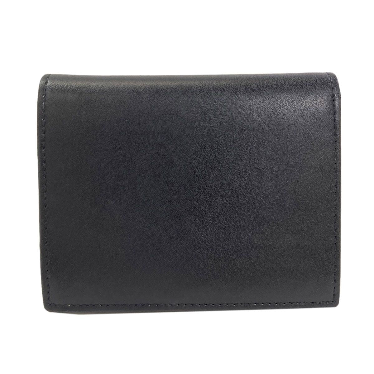 Fendi Logo Bifold Wallet Leather — view 2