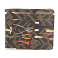 Fendi Zucca Pattern Twill Print Bifold Wallet