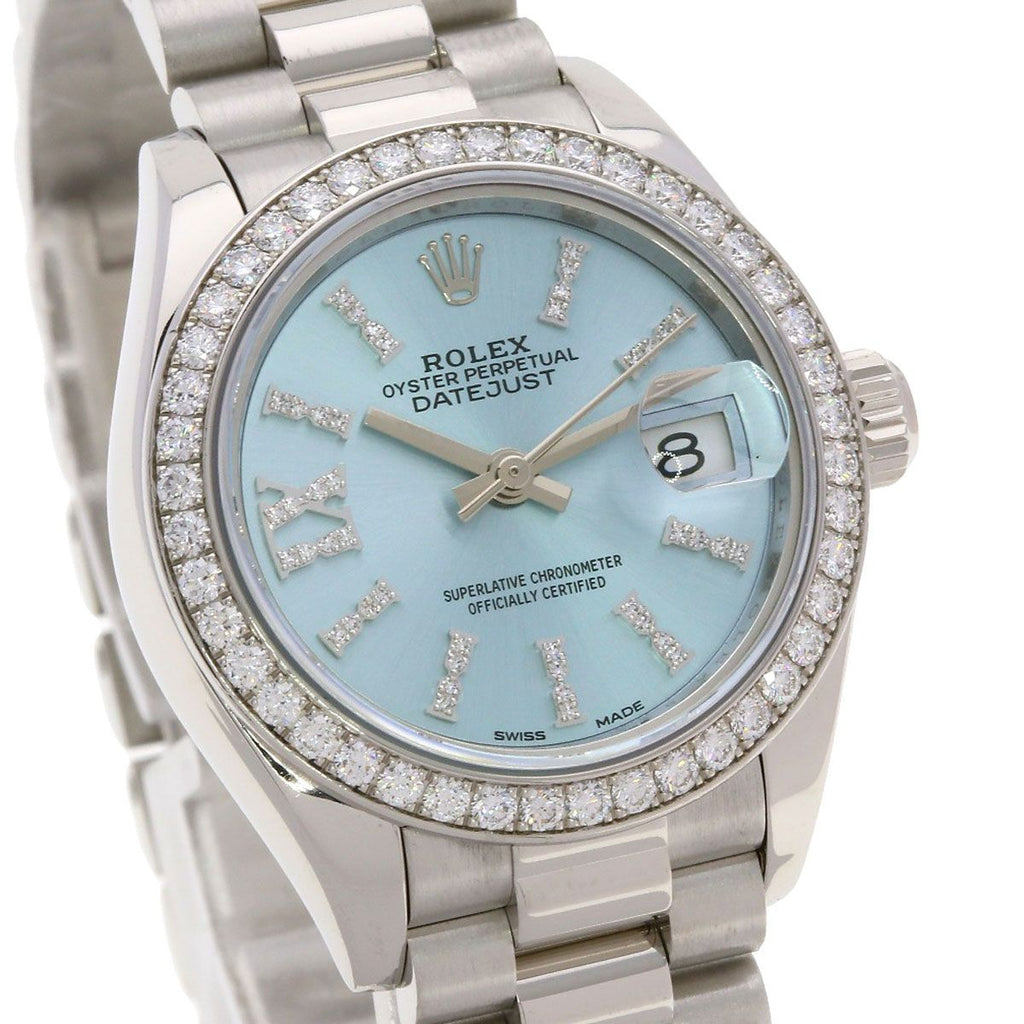 Rolex Datejust 28 Bezel Diamond Watch PT — view 4