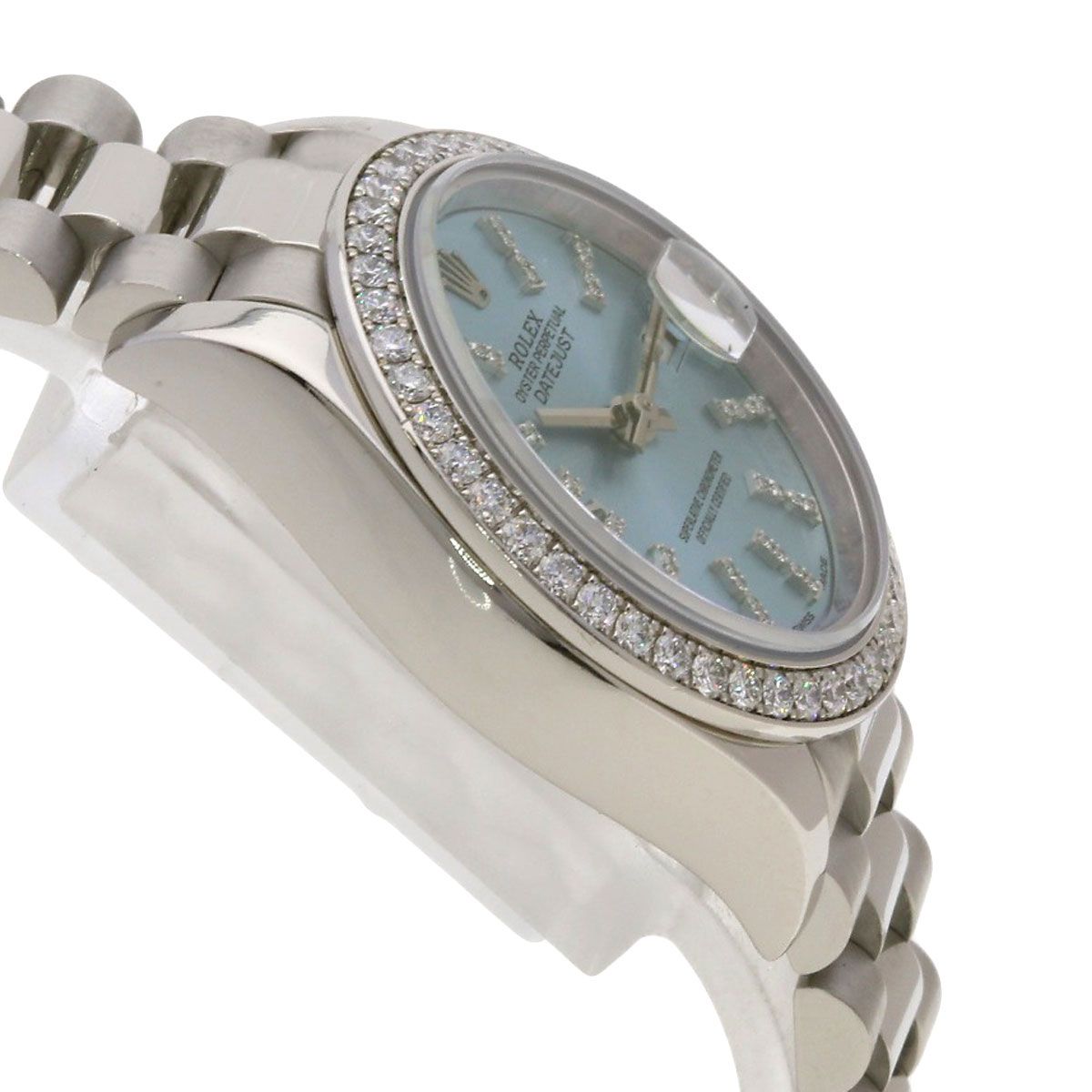 Rolex Datejust 28 Bezel Diamond Watch PT — view 6