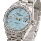Rolex Datejust 28 Bezel Diamond Watch PT — view 3