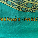 Hermes Carre 90 Art Des Steppes Scarf Silk Horse — view 2