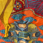Hermes Carre 90 Art Des Steppes Scarf Silk Horse — view 5
