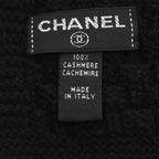Chanel Scarf CC Logo Black — view 4