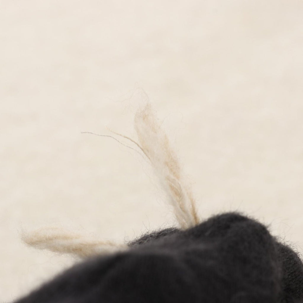 Loewe Scarf Anagram Beige Wool — view 5