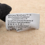 Loewe Scarf Anagram Beige Wool — view 4