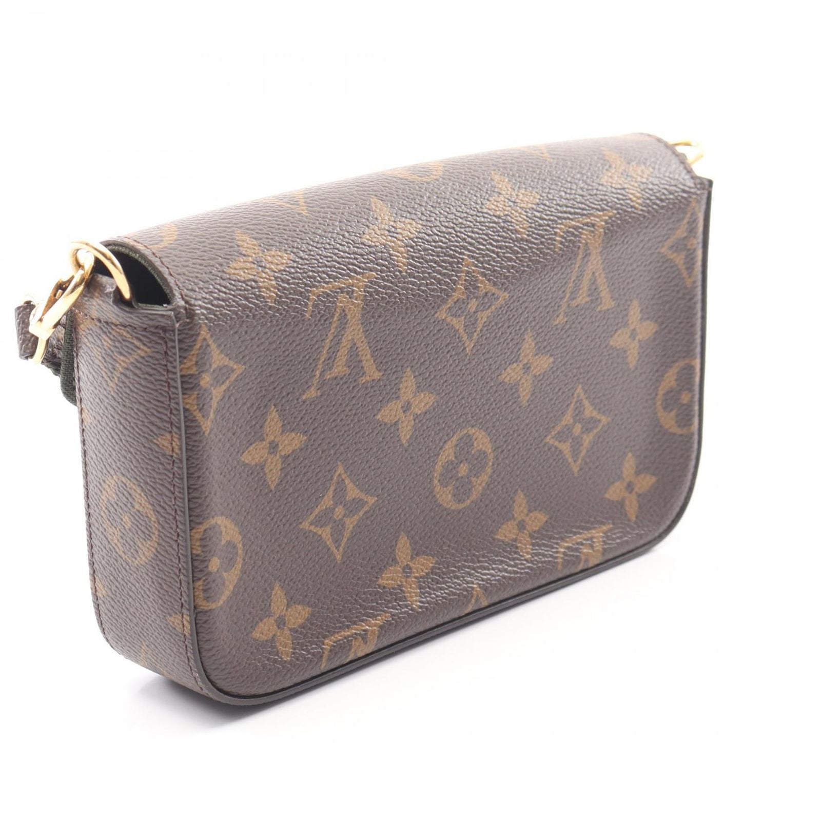 Louis Vuitton Shoulder Bag Multy Pochette Felicity Khaki Canvas — view 2