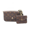 Louis Vuitton Shoulder Bag Multy Pochette Felicity Khaki Canvas