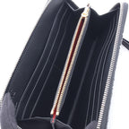 Loewe Round Wallet Puzzle Around Zip Black Green Red Leather — view 3