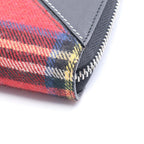 Loewe Round Wallet Puzzle Around Zip Black Green Red Leather — view 5