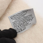 Loewe Scarf Anagram Ivory Wool — view 4
