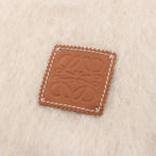 Loewe Scarf Anagram Ivory Wool — view 3