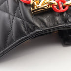 Dior Shoulder Bag Miss Caro Macro Cannage Black Leather — view 7
