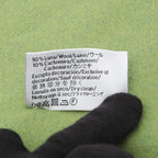 Loewe Scarf Anagram Bicolor Green Wool — view 4