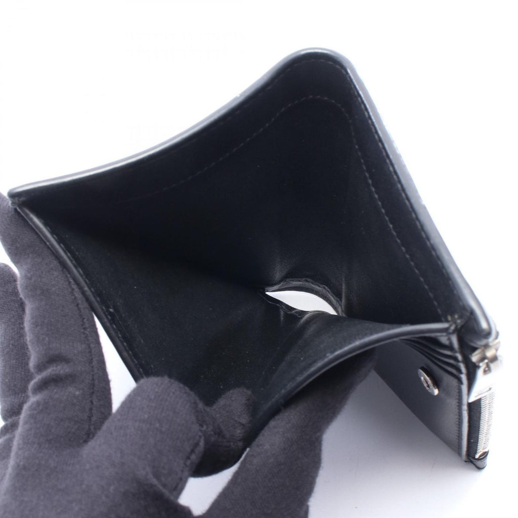Saint Laurent Paris Bifold Wallet Studded Black Leather — view 5