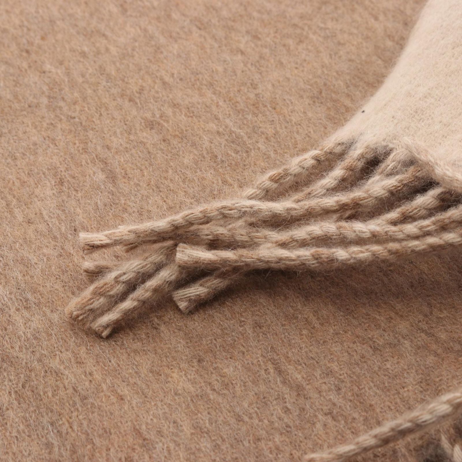 Hermes Scarf Recto Verso Beige — view 5