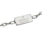 Gucci Cube Blue Topaz Necklace 38 cm 18k WG White Gold — view 5