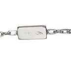 Gucci Cube Blue Topaz Necklace 38 cm 18k WG White Gold — view 4