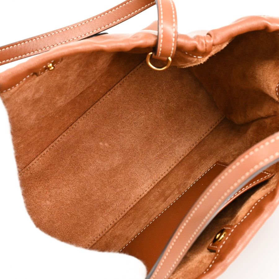 Celine Shoulder Bag Cuir Triomphe Small Lucky Drawstring — view 4