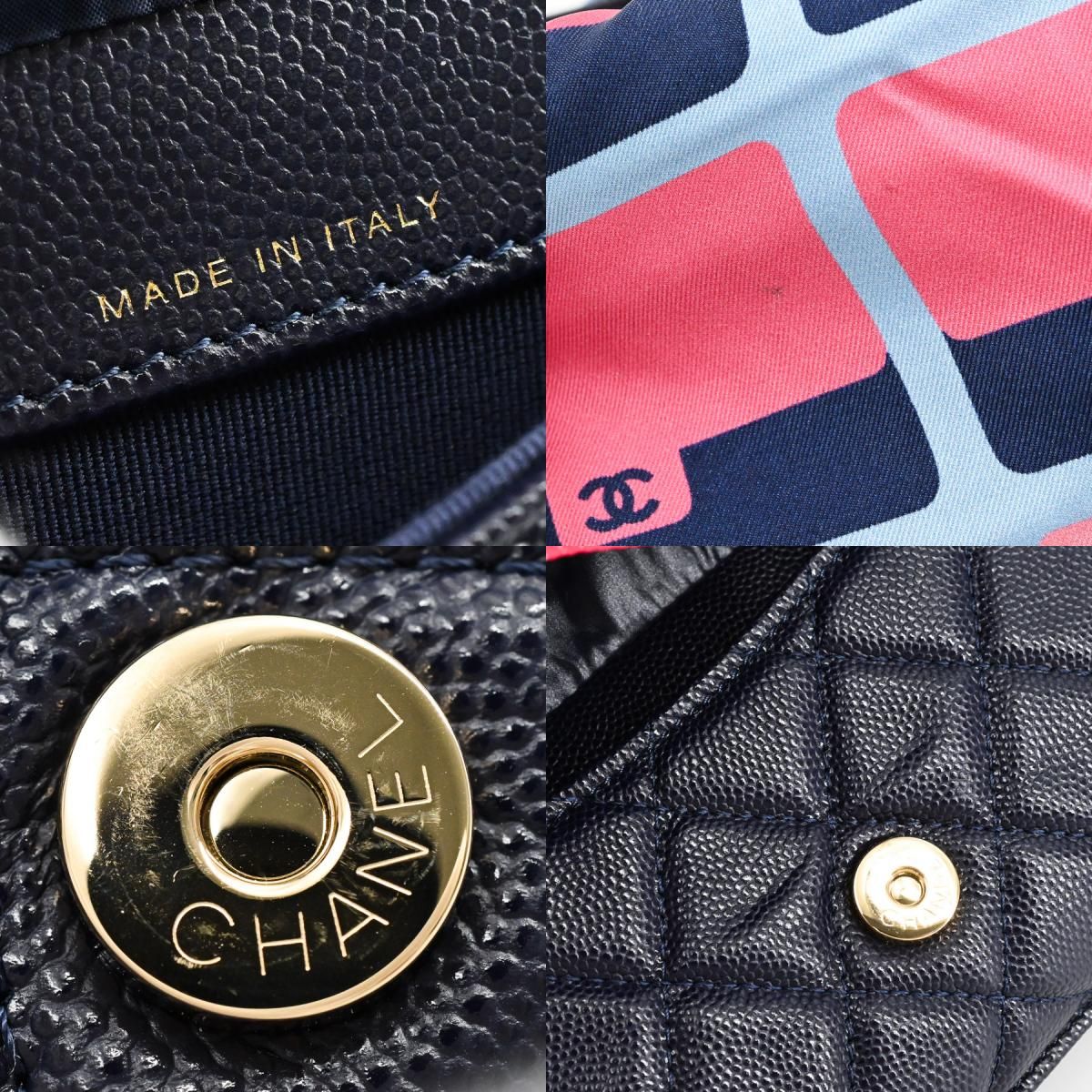 Chanel Tote Eco Totes Navy — view 9