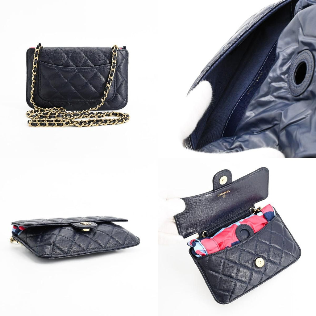 Chanel Tote Eco Totes Navy — view 8