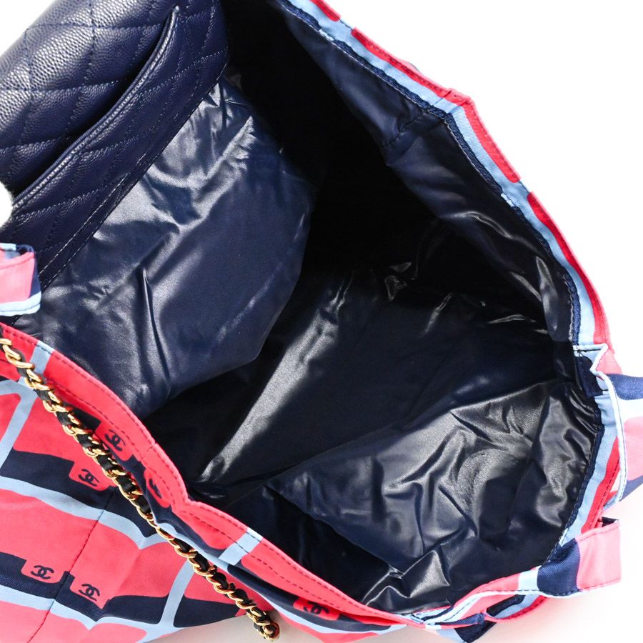 Chanel Tote Eco Totes Navy — view 4