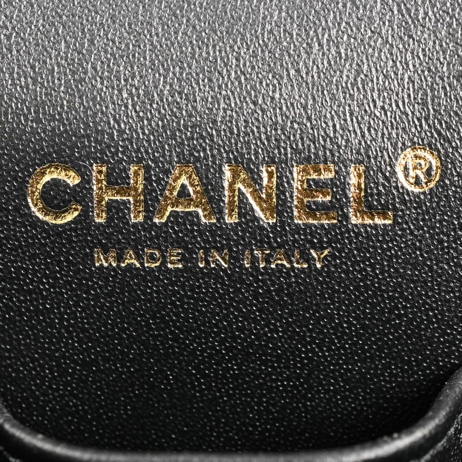 Chanel Shoulder Bag Top Handle Chain Vanity Case — view 6