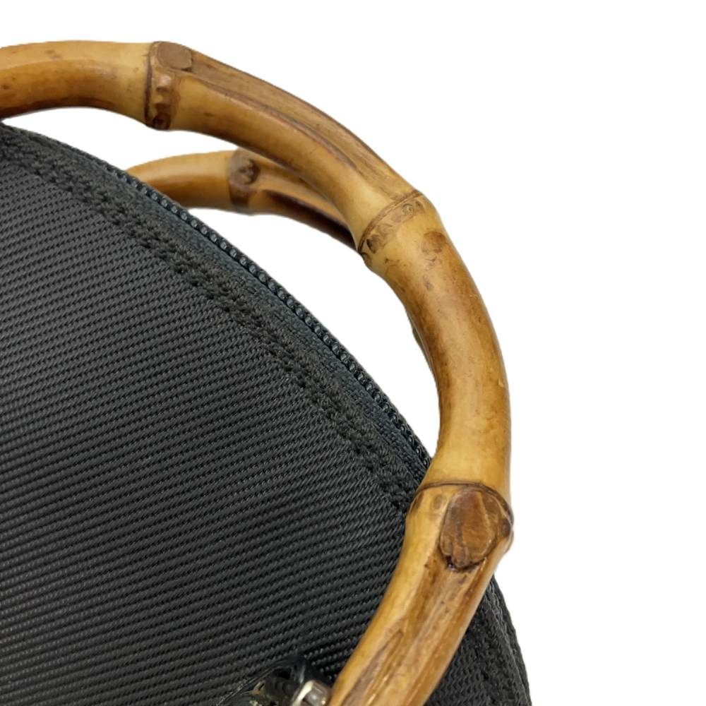Gucci Mini Shoulder Bag Bamboo Crossbody Vintage Gray — view 6