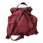Prada Backpack Sac Nylon Triangle Plate Red — view 2
