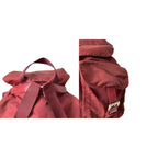 Prada Backpack Sac Nylon Triangle Plate Red — view 8