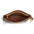 Louis Vuitton Monogram Pochette Hand Bag Brown — view 7