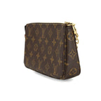 Louis Vuitton Monogram Pochette Hand Bag Brown — view 4