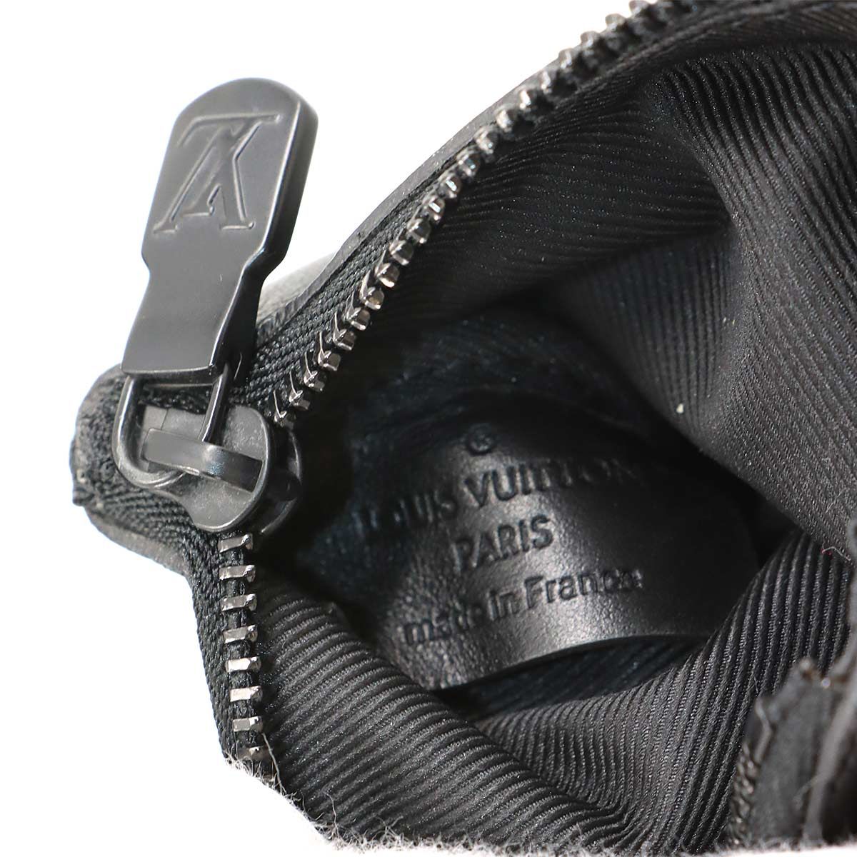 Louis Vuitton Monogram Shadow Duo Messenger Shoulder Bag Leather Black — view 8
