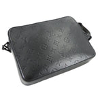 Louis Vuitton Monogram Shadow Duo Messenger Shoulder Bag Leather Black — view 9