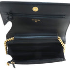 Chanel Chain Wallet Caviar Leather Black — view 8