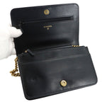 Chanel Chain Wallet Caviar Leather Black — view 7