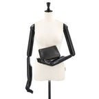 Hermes Zip and Go PM Pouch Evercolor Black Chaine D'ancre Gold — view 9